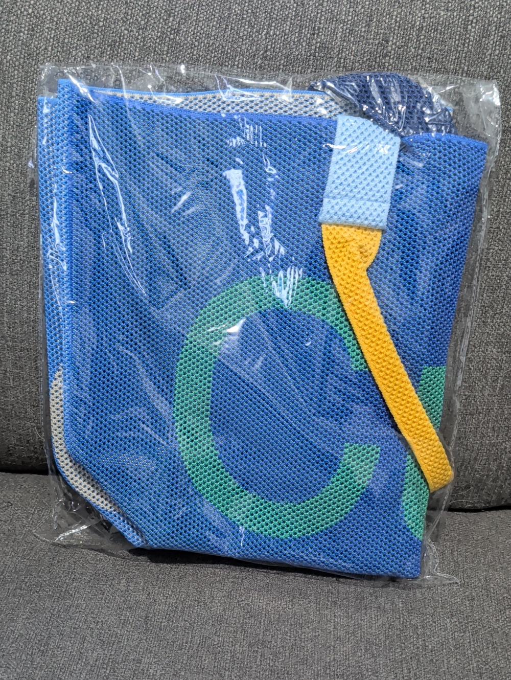 Curves Perforated Knit Tote (Monét)